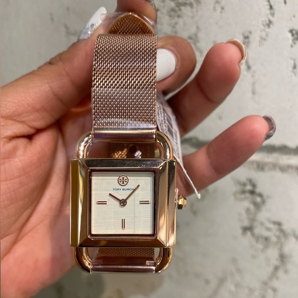 Tory Burch Phipps Rose Gold Watch - Picture 5 of 7